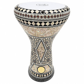 The Craspedia Gawharet El Fan 17" Mother of Pearl Darbuka