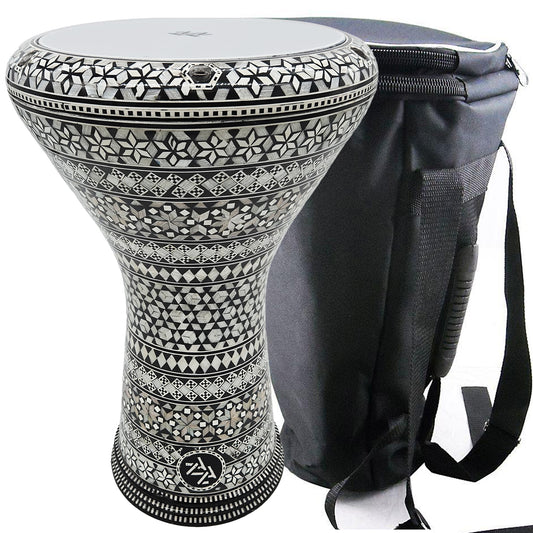 The 17'' Black Stars New Generation - Zaza Percussion Darbuka Doumbek
