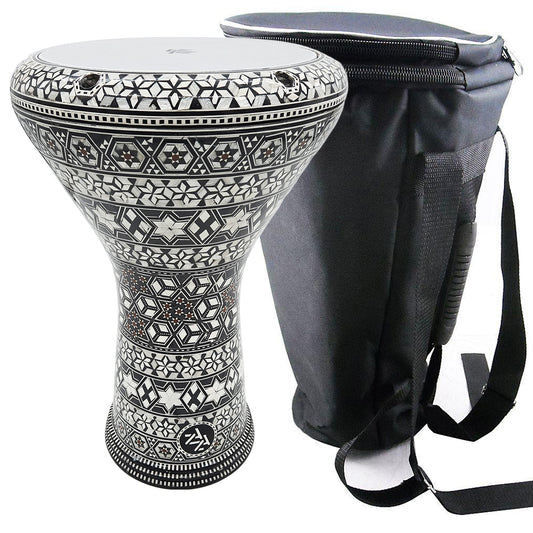 The 17'' Black Master New Generation - Zaza Percussion Darbuka Doumbek