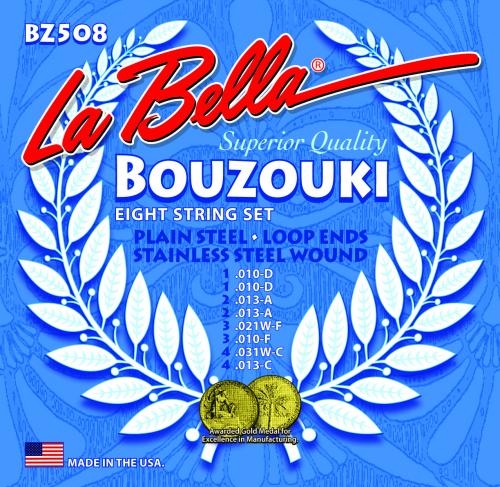 La Bella BZ508 Stainless Steel Bouzouki Strings