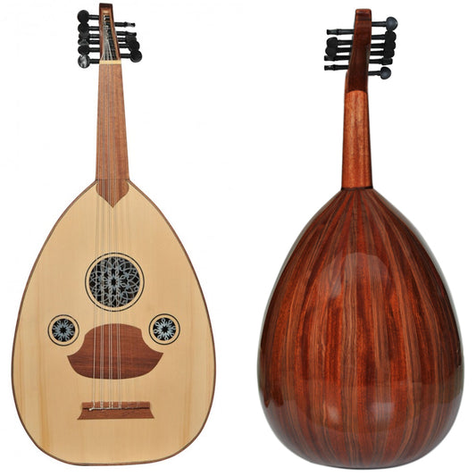Turkish Oud for Beginners – Walnut - Mahogany Gloss Finish