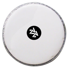 8"- White Zaza Percussion Drum Head  Collar /0.2'' 5MM - For Darbuka/Doumbek