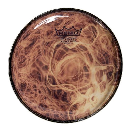 Remo Skyndeep Clear Tone R-Series Doumbek Head – 8" Diameter, 1/2" Collar, Yellow Mist Finish