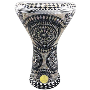 The Arabesque Gawharet El Fan 17" Mother of Pearl Darbuka
