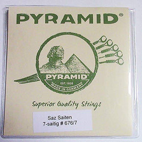 Pyramid 7- strings Saz Baglama Strings (Short Neck)