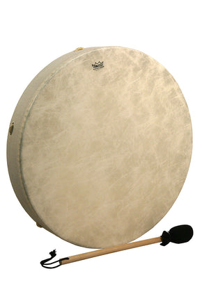 Remo Buffalo Drum Standard 22″ Diameter; 3.5″ Deep Drum with Beater - E1-0322-00