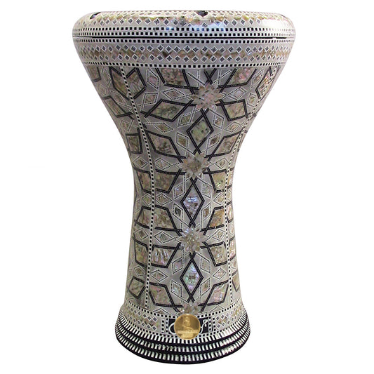 The Alya Gawharet El Fan 17" Mother of Pearl Darbuka