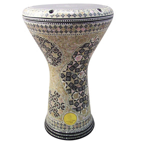 The Sigma Gawharet El Fan Classic Mother of Pearl 17" Mother of Pearl Darbuka