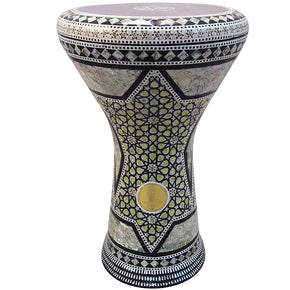 The Craspedia Gawharet El Fan 17" Mother of Pearl Darbuka
