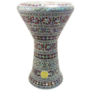 The Urambo NG 2.0 Sombaty Gawharet El Fan 18.5" Darbuka With Real Blue Mother of Pearl