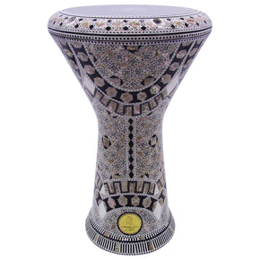 The 17.5'' Black Gate New Generation 2.0 Gawharet El Fan Darbuka Doumbek