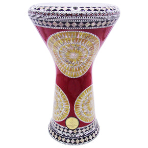 The 17.5'' "Indian Ruby" New Generation 2.0 Gawharet El Fan Darbuka Doumbek