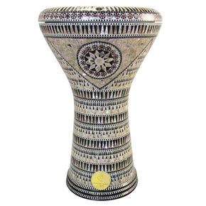 The Egyptian Magnum Gawharet El Fan 17" Mother of Pearl Darbuka