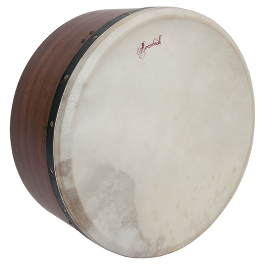 Roosebeck Tunable Sheesham Bodhran Single-Bar 16" x 7"