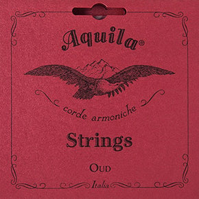 New ! Aquila Oud Strings Iraqi Tuning 11 Strings - Red Nylgut Model 610 (IRAQI - TUNE)