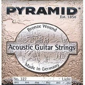 Pyramid Premium Bronze Acoustic Guitar Strings Light 12-52 ( Model 327 100)